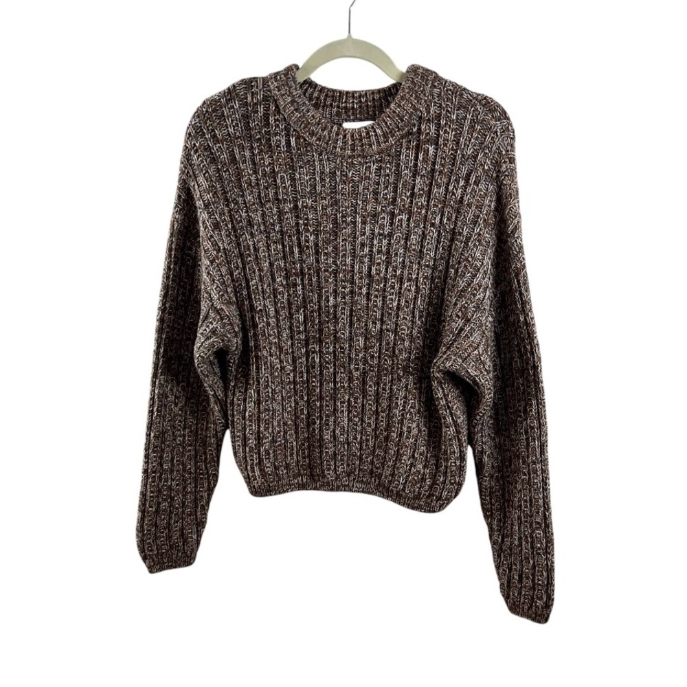 Universal Thread Women’s Fisherman Knit Pullover Crew Neck Sweater Size Medium
